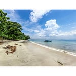 Crisco 1492 Karang Bolong Beach Tropical Indonesia Photo Premium Wall Art Canvas Print 18X24 Inch