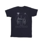 Star Wars - T-Shirt The Mandalorian Rings Helmet - Homme