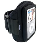 Black Sports Armband for Apple iPod Classic 80gb 120gb 160gb Gym Running Jogging