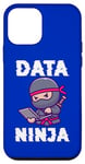 Coque pour iPhone 12 mini Programmeur informatique Data Ninja Amant Ninja