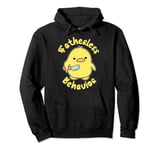 Fatherless Behavior Knife Duck Cute Design Pullover Hoodie