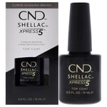 Kreativt nagellack - CNDS0154 - CND Shellac Xpress5 Top Coat Nagellackskit