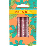 Burt's Bees Lip Colour Gift Set, 3 Lip Shimmers in Peony, Rhubarb and Fig Shades, Petal Kisses, 3 x 2.6 g