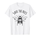 Save The Bees Earth Day Save Our Planet Environmental T-Shirt