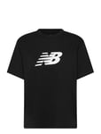 New Balance Sport Jersey Relaxed Logo T-Shirt Svart