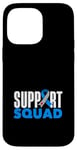 Coque pour iPhone 14 Pro Max Sensibilisation au diabète de type 1 de l'équipe de soutien