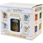 Harry Potter HOUSE 10OZ Ceramic Heat Changing Mug Official Merchandise - NEW UK