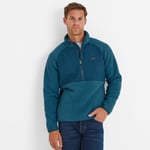 TOG24 Eldon Mens Sherpa Fleece Marine Blue - Size 4XL