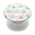 PopSockets PopGrip - Support et Grip pour Smartphone et Tablette avec un Top Interchangeable - Cactus Pot