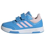 adidas Tensaur Hook and Loop Shoes Running, Blue Burst/Clear Pink/Cloud White, 4.5 UK Child