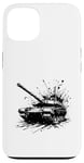 Coque pour iPhone 13 #snirt T-shirt à capuche avec motif Abraham Panzer Léopard