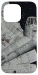 Coque pour iPhone 14 Pro Max Star Wars Millenium Falcon Cockpit Noir