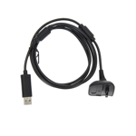 Câble USB chargeur pour manette Microsoft Xbox 360  - 1,5 mètre - Noir