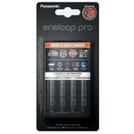 Panasonic Eneloop Charger CC55 + 4x AA 2500mAh | ✅ Black Friday Deals