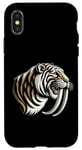 Coque pour iPhone X/XS Sabertooth Puissant Rugissement Épique