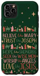 iPhone 11 Pro Max Believe Like Mary Trust Christmas Nativity Jesus Christian Case