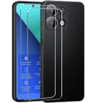 2in1 Glass Foil Display Protective Case for Xiaomi POCO F5 5G Slim TPU Robust