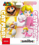 Amiibo Cat Mario and Cat Peach - Brand New & Sealed