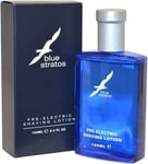 Blue Stratos , Pre - Electric Shaving Lotion , 100 Ml , 3 . 4 Fl Oz