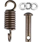 Hammock Chair Ultimate Hanging Kit - Egg Hammock Chair Spring Pin Plug Hardware- 500lb Hammock Chair Hanging Kit För Hängande Korgstolar Hängmatta Och