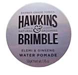 HAWKINS & BRIMBLE NATURAL GROOMING FOR HAIR ELEMI & GINSENG WATER POMADE 50g TIN