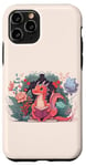 iPhone 11 Pro Bookish Dragons & Books and Dragons Reading Book Dragon Red Case