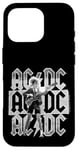 Coque pour iPhone 16 Pro AC/DC Stacked Logo Angus Young Photo par Michael Putland