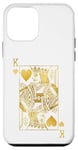 Coque pour iPhone 12 mini Cartes de poker Lucky Knight King of Hearts Game Casino