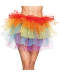 Regnbågsfärgad Tutu-kjol