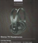 Casque Stéréo Pour Télévision TV Câble 5 MT Vivanco Pour TV Et Aussi Hi-Fi