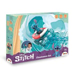 Smoby - Stitch FleXtreme - 4 mètres 40 de Circuit de Voiture - 184 Pistes Flexibles et Modulables + 1 Véhicule Stitch Effets Lumineux - Piles Incluses - 7600180927