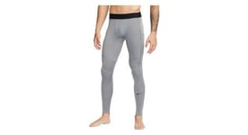 Collant long nike pro gris homme