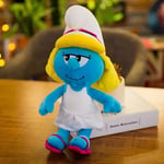 40Cm  Smurf Painter Engineer Chef Modeling Plush Toys Cartoon Anime Plush Toy