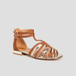 LIBERTO - sandales spartiates liberto marron femme