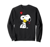 Peanuts Valentine Snoopy and Woodstock Lots of Love Sweatshirt