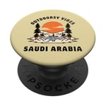 Outdoorsy Vibes Arabie Saoudite Voyage Vacances PopSockets PopGrip Adhésif