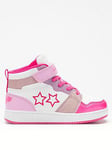 Lelli Kelly Anna High Top Trainer, Pink, Size 2 Older