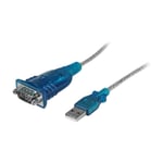 StarTech.com ICUSB232V2 Sarjakaapeli, harmaa 0,43 M USB 2.0 Type-A db-9