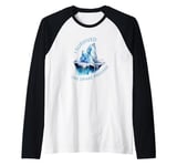 Antarctica I Survived The Drake Passage Boat Raglan Baseball Tee