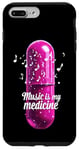 Coque pour iPhone 7 Plus/8 Plus Music is my Medicine for Music Lovers for a Music Lover