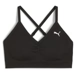 Move Shapeluxe Seamless Bra PUMA Black-vapor Cat, storlek Large