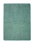 Misento Shaggy Tapis en polypropylène, Couleur Aqua, 50 x 80 cm