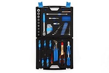 GEDORE Mallette d’outils TOURING, Set de 49 pièces, Complète, Universelle, Coffre à outils, Pour la maison, Mallette en plastique, 1000