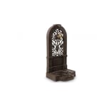 Fontaine de Jardin en Fonte Marron 35.5x31x74.5cm - DECORATION D'AUTREFOIS