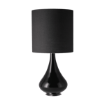 Flavia Lamps Renata bordslampa svart lampfot Lino Negro M