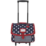 Cartable Tann's  Cartable Trolley  Charlotte Ref 42217 Bleu 3