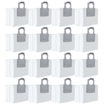 Tlily - 16 PièCes Accessoires de Remplacement de Sac à PoussièRe pour Roborock T8, G10S, Q7, max, Q7 Max +, S7 maxv Aspirateur Robotique Ultra