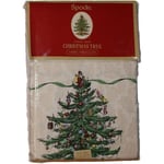 Avanti Linens Spode - Tablecloth, Holiday Kitchen Accessories, Holiday Home Decor (Spode Christmas Tree Collection, 60" x 120")