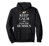 Veggie Food Lover Pass The Hummus Vegetarian Pullover Hoodie