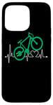 iPhone 15 Pro Max E-bike Heartbeat Funny Electric Bicycle Green Energy Case